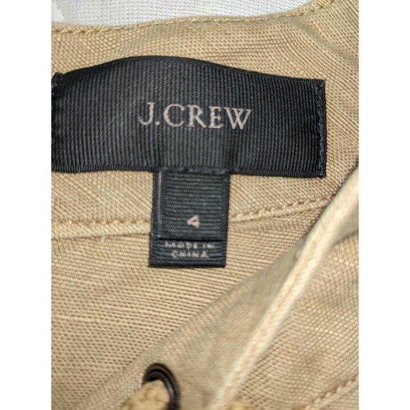 J. Crew Lace-up Cargo Shift Dress - Picture 8 of 8